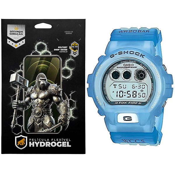 Película para Casio DW-6900WC - Hydrogel HD 6 Unidades - Gshield