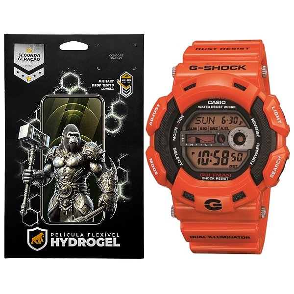 Película para Casio G9200R - Hydrogel HD 6 Unidades - Gshield