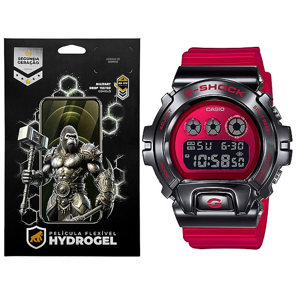 Película para Casio GM-6900B - Hydrogel HD 6 Unidades - Gshield