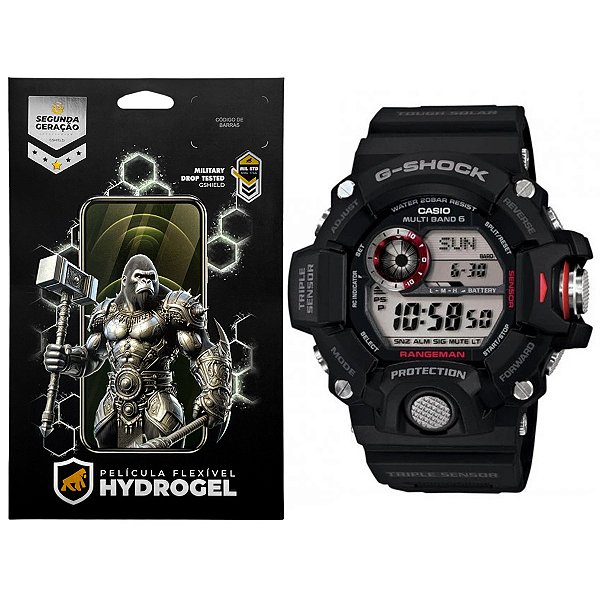 Película para Casio GW-9401KJ - Hydrogel HD 6 Unidades - Gshield