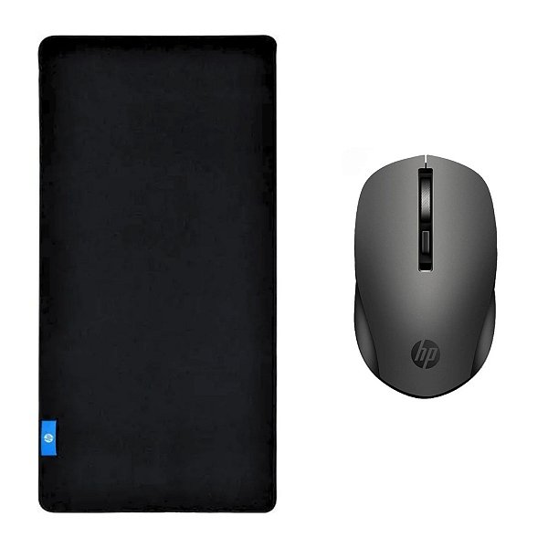Kit Mouse Pad Speed Gamer Extra Grande + Mouse Wireless USB Optical - HP