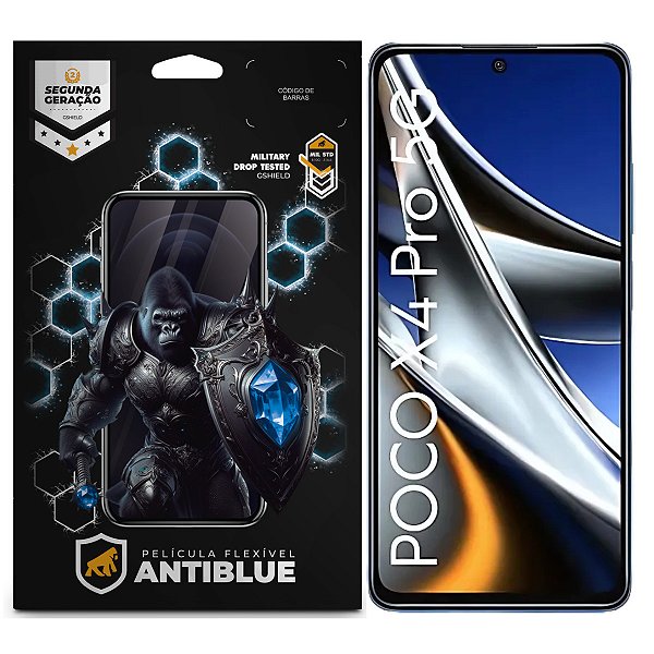 Película para Xiaomi Poco X4 Pro 5G - AntiBlue - Gshield