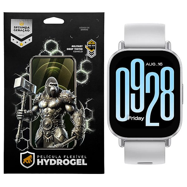 Película para Redmi Watch 5 Active - Hydrogel HD 6 Unidades - Gshield