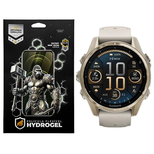 Película para Garmin Fenix 8 (47mm) - Hydrogel HD 6 Unidades - Gshield