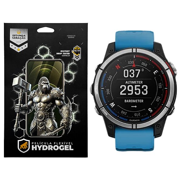 Película para Garmin Quatix 7 (47mm) - Hydrogel HD 6 Unidades - Gshield