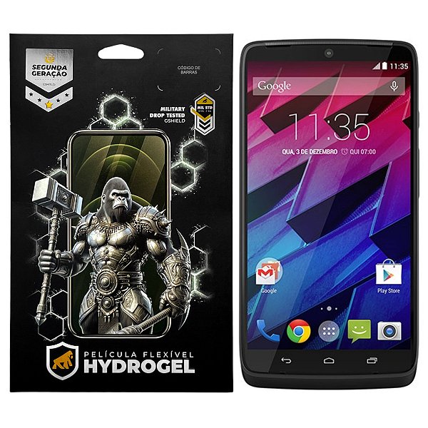 Película para Motorola Moto Maxx - Hydrogel Gamer Fosca - Gshield