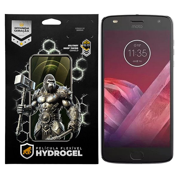 Película para Motorola Moto Z2 Play - Hydrogel Gamer Fosca - Gshield