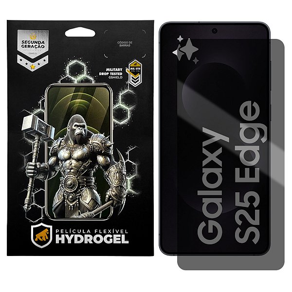 Película para Samsung Galaxy S25 Edge - Privacidade Hydrogel - Gshield