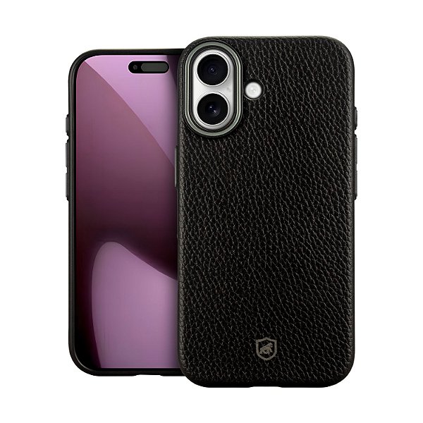 Capa para iPhone 17 - Magsafe TechCouro - Preta - Gshield