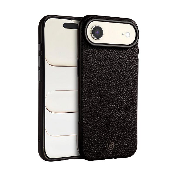 Capa para iPhone Air - Magsafe Tech Couro - Preta - Gshield