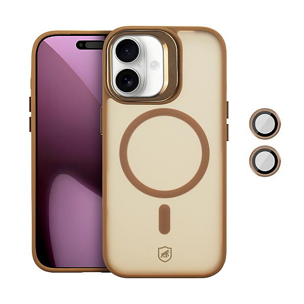 Capa para iPhone 17 - MagSafe Titanium Desert - Gshield
