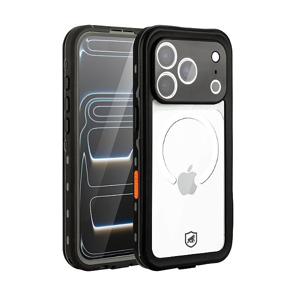 Capa à Prova d'água Nautical MagSafe para iPhone 17 Pro - Transparente - Gshield