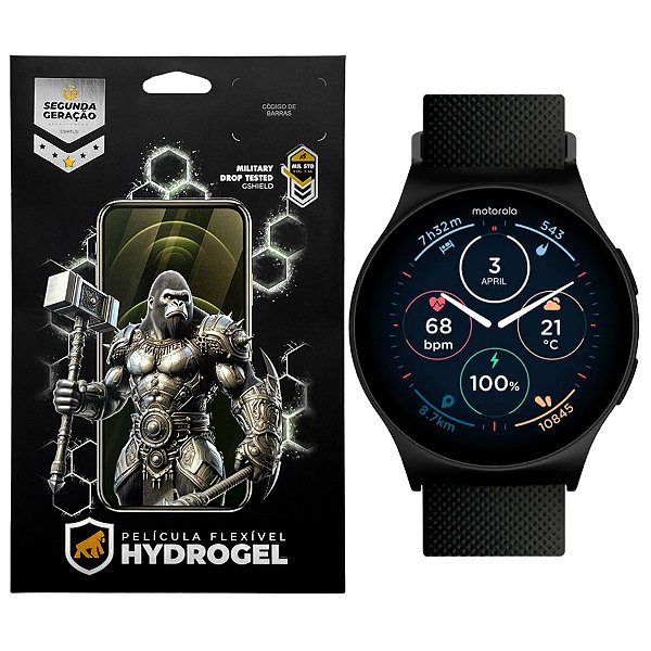 Película para Motorola Moto Watch 120 - Hydrogel HD 6 Unidades - Gshield