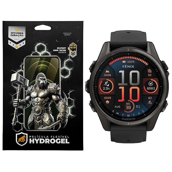 Película para Garmin Fenix 8 (43mm) - Hydrogel HD 6 Unidades - Gshield