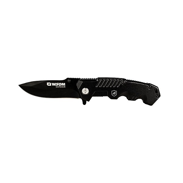 Faca Tática Dobrável - Aço Inoxidável, Uso Outdoor, Camping e Sobrevivência - Survivor - Gshield
