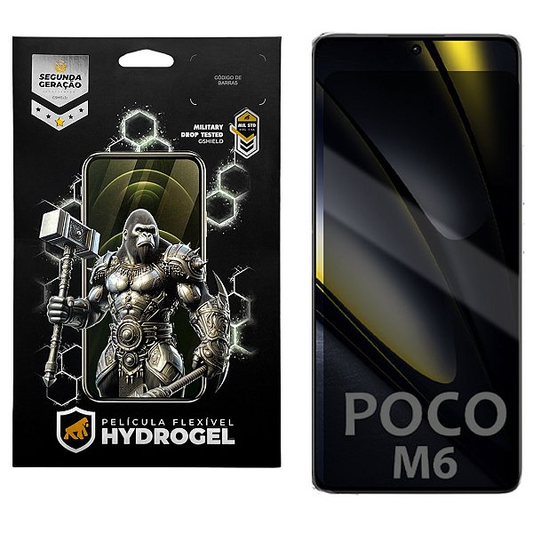 Película para Xiaomi Poco M6 - Privacidade Hydrogel - Gshield