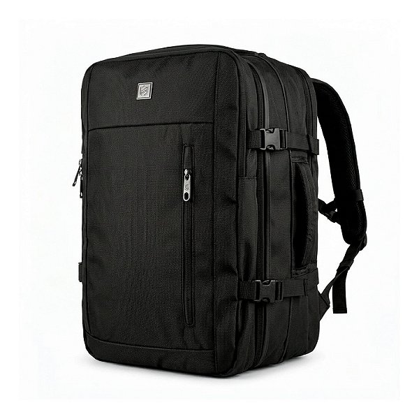 Mochila Mala de Mão Expansível para Viagem 38L com Compartimento Acolchoado para Notebook até 17'' Resistente à Água - Gshield
