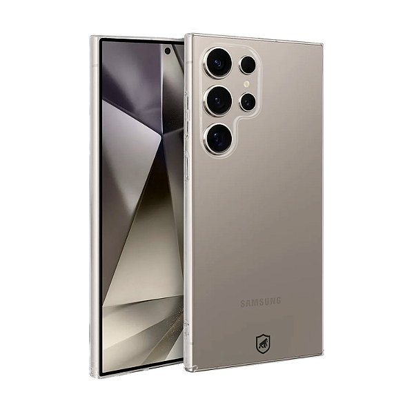 Capa para Samsung Galaxy S24 Ultra - Crystal Slim - NÃO AMARELA - Gshield