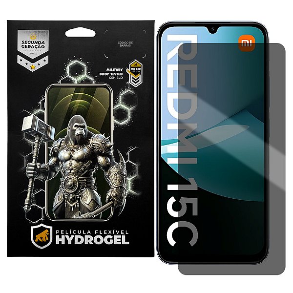 Película para Xiaomi Redmi 15C - Privacidade Hydrogel - Gshield