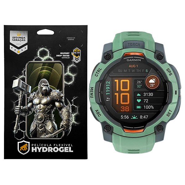 Película para Garmin Instinct 3 45MM - Hydrogel HD 6 Unidades - Gshield