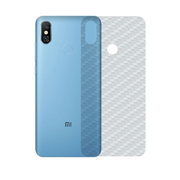 Película para Xiaomi Mi A2 - Traseira de Fibra de Carbono - Gshield