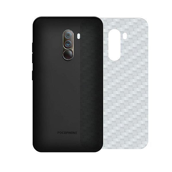 Película para Xiaomi Pocophone F1 - Traseira de Fibra de Carbono - Gshield
