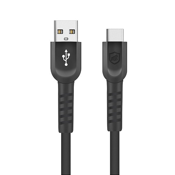 Cabo Dual Shock Tipo C / USB-A - Preto - 1,2m - Gshield