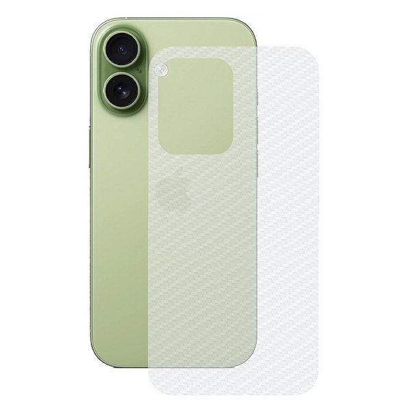 Película para iPhone 17 - Traseira de Fibra de Carbono - Gshield