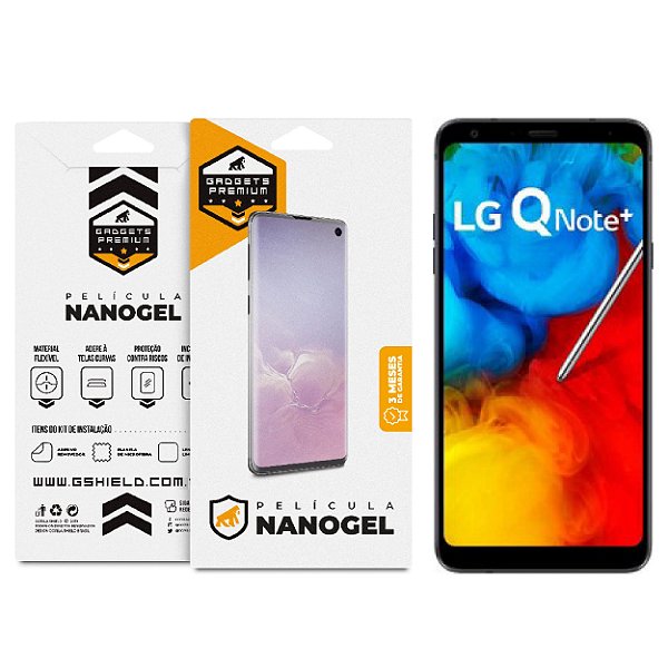 Película para LG Q Note Plus - Nano Gel Dupla - Gshield