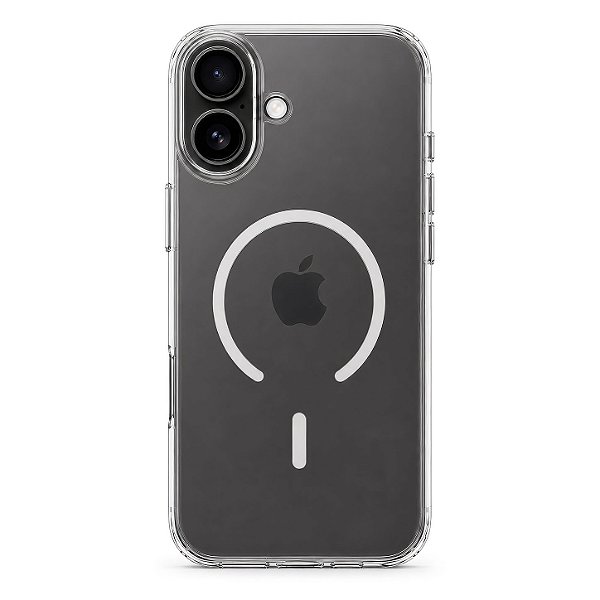 Capa Crystal Venesis Magsafe para iPhone 17 - Branca - SPACE