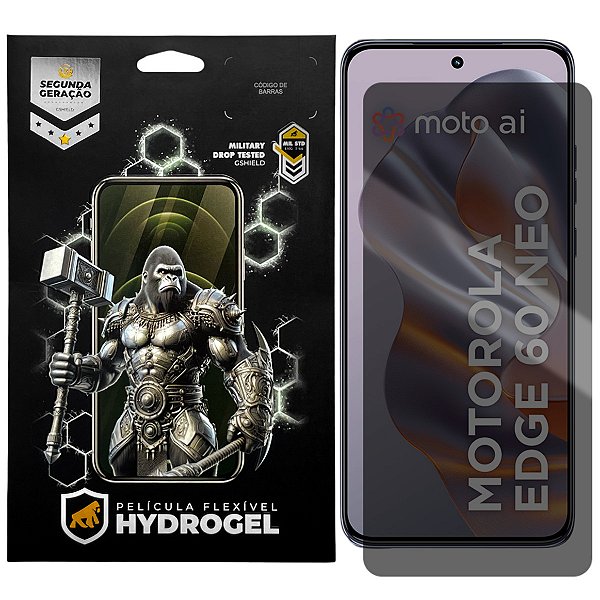 Película para Motorola Moto Edge 60 Neo 5G - Privacidade Hydrogel - Gshield