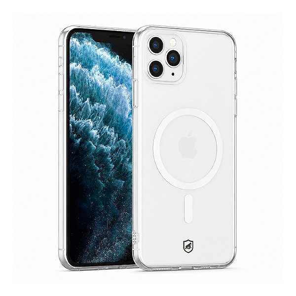 Capa Crystal Slim Magsafe para iPhone 11 Pro Max - NÃO AMARELA - Gshield