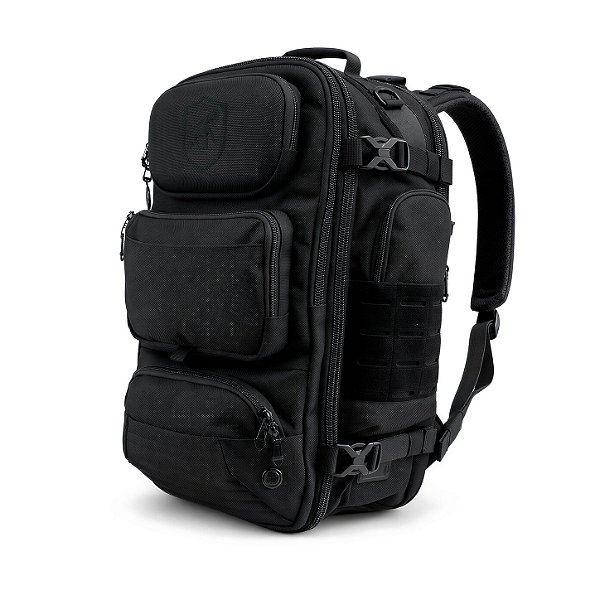 Mochila Bolsa Impermeável 30L com Compartimento para Calçado e Bolso Acolchoado de Notebook até 15.6", Cadeado Integrado - Victus - Gshield