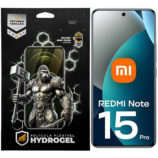 Película para Xiaomi Redmi Note 15 Pro 4G - Hydrogel Gamer Fosca - Gshield