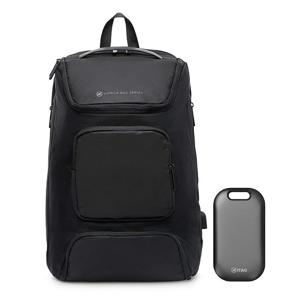 Kit Rastreador Chaveiro iTag + Mochila Dual Shock - Gshield