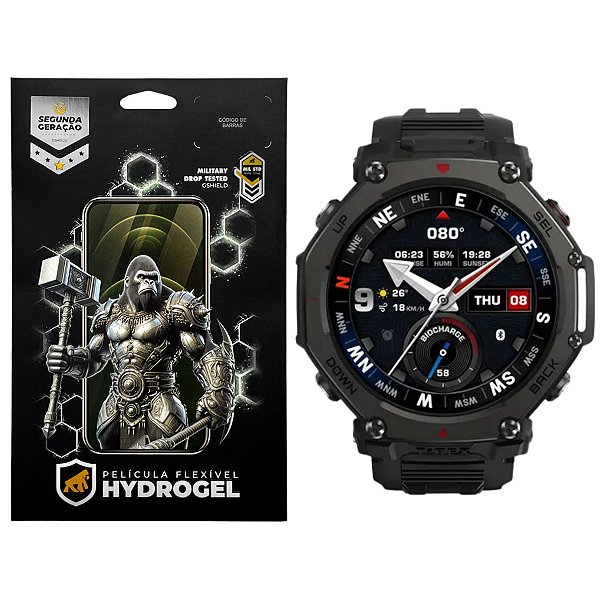 Película para Amazfit T-Rex 3 Pro 48MM - Hydrogel HD 6 Unidades - Gshield