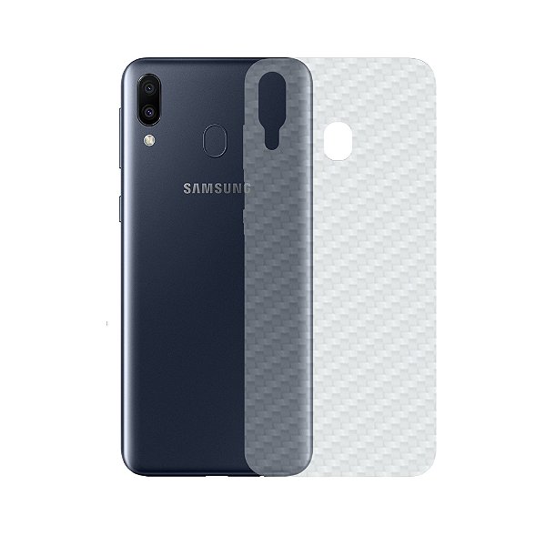 Película para Samsung Galaxy M20 - Traseira de Fibra de Carbono - Gshield