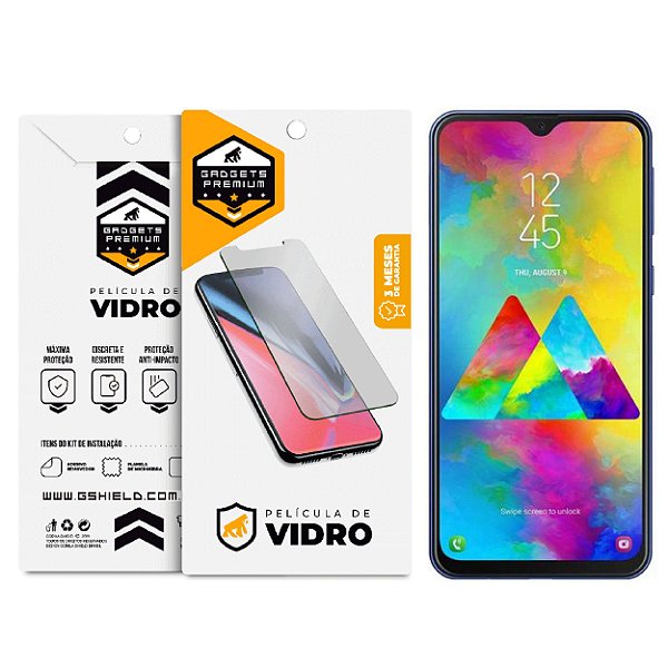 Película para Samsung Galaxy M20 - Vidro Dupla - Gshield