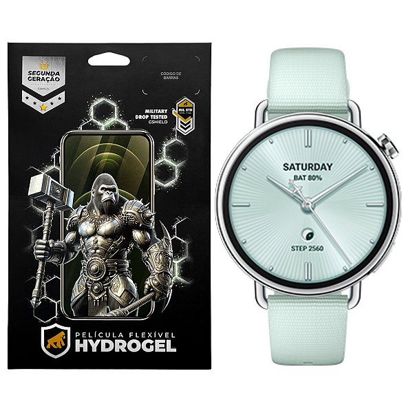 Película para Xiaomi Watch S4 47mm - Hydrogel HD 6 Unidades - Gshield