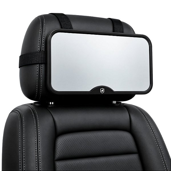 Espelho Infantil Convexo para Carro, Retrovisor de Segurança Bebê Conforto com Visão Ampla e Ajustável - Flex Baby View - Gshield