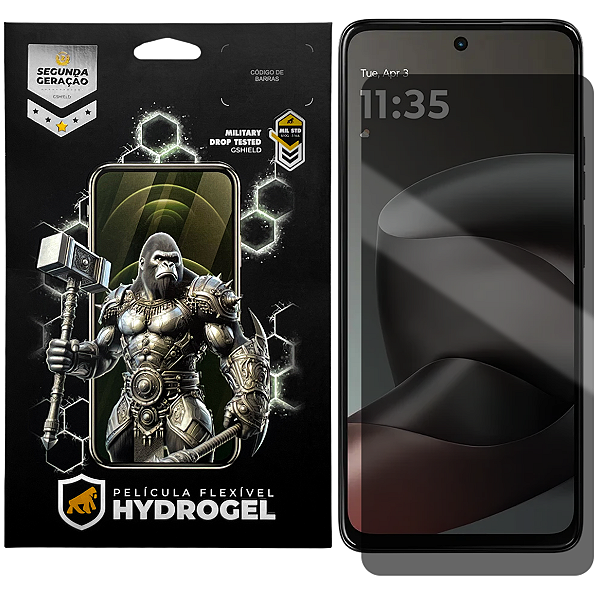 Película para Motorola Moto G47 5G - Privacidade Hydrogel - Gshield