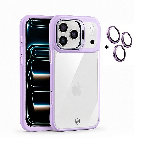 Capa para iPhone 17 Pro Max - Gravity Lilás - Gshield