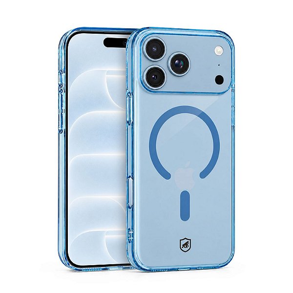 Capa para iPhone 17 Pro Max / 18 Pro Max - Crystal Slim Magsafe - NÃO AMARELA - Glacial - Gshield