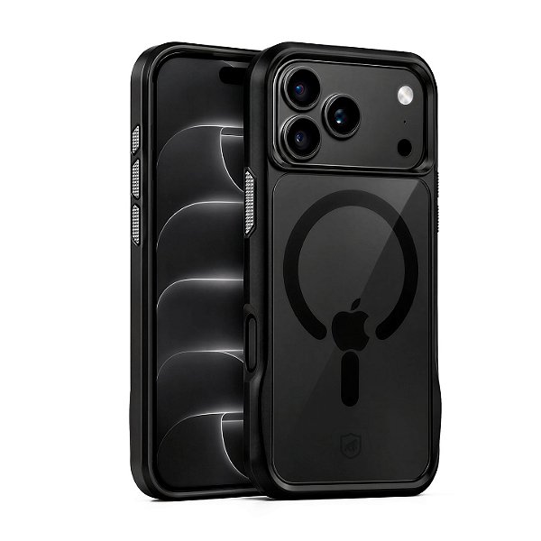 Capa para iPhone 17 Pro Max / 18 Pro Max - Octacore Magsafe - Preta - Gshield