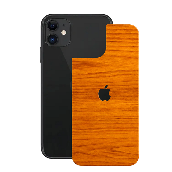 Película para iPhone 11 - Traseira Efeito Madeira Clara - Gshield