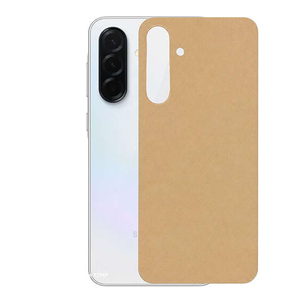 Película para Galaxy A36 - Traseira Efeito Couro Bege - Gshield