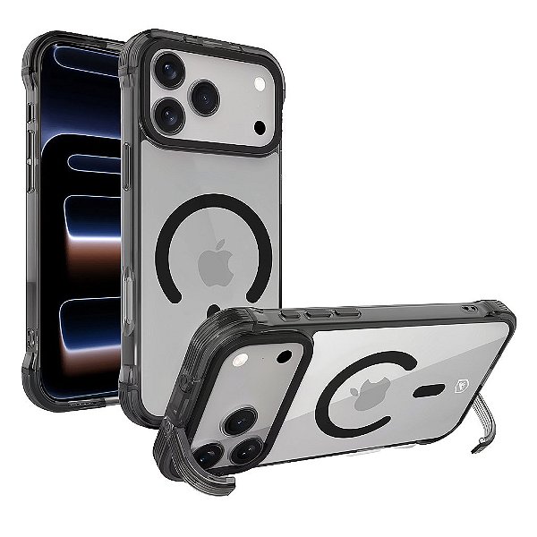 Capa para iPhone 18 Pro - Lybrid Magsafe - Preta - Gshield