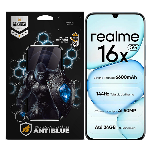 Película para Realme 16x 5G - AntiBlue - Gshield