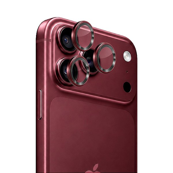 Protetor de Lente Dinamic Slim para iPhone 18 Pro / 18 Pro Max - Bordô - Gshield