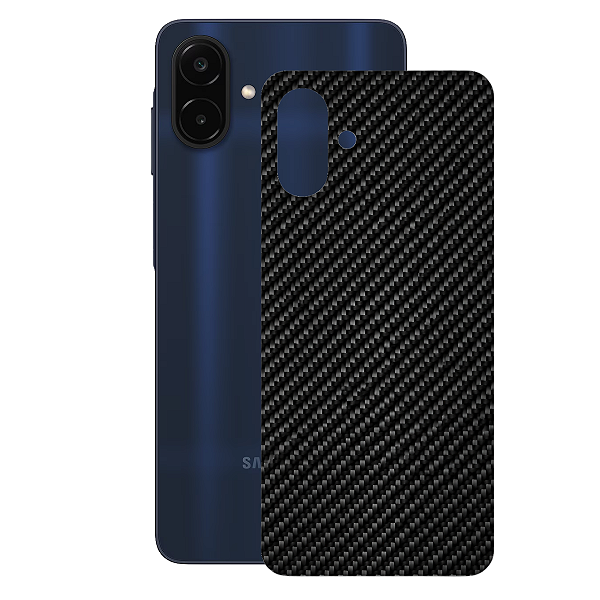 Película para Samsung Galaxy A08 - Traseira de Fibra de Carbono Preta - Gshield